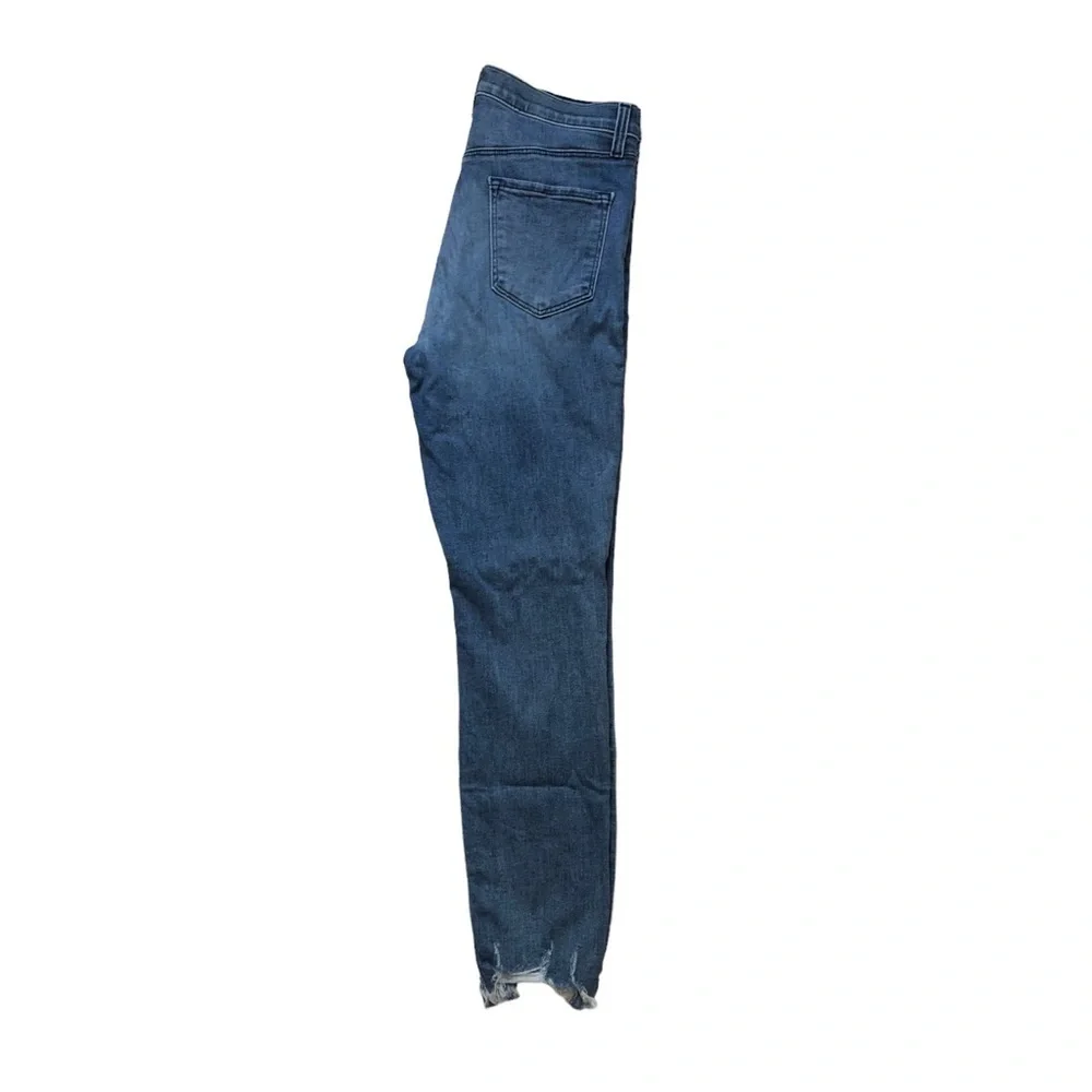 J Brand Alana Fix Up Destruct Size 27 Ankle Medium Blue - Picture 8 of 15